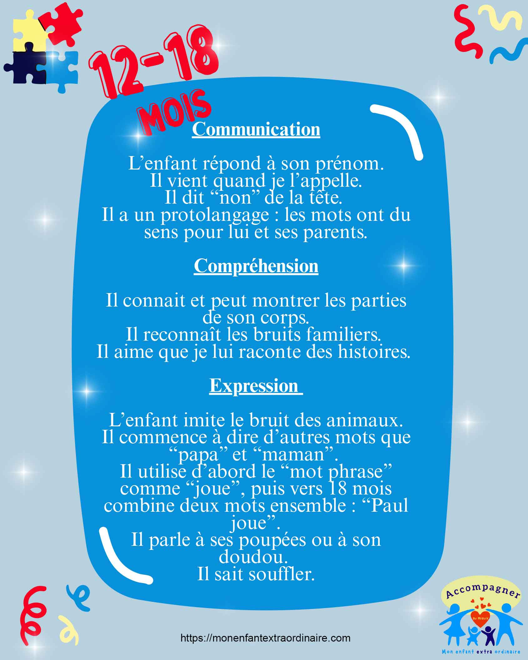 Développement du langage mois après mois Instagram page 0006