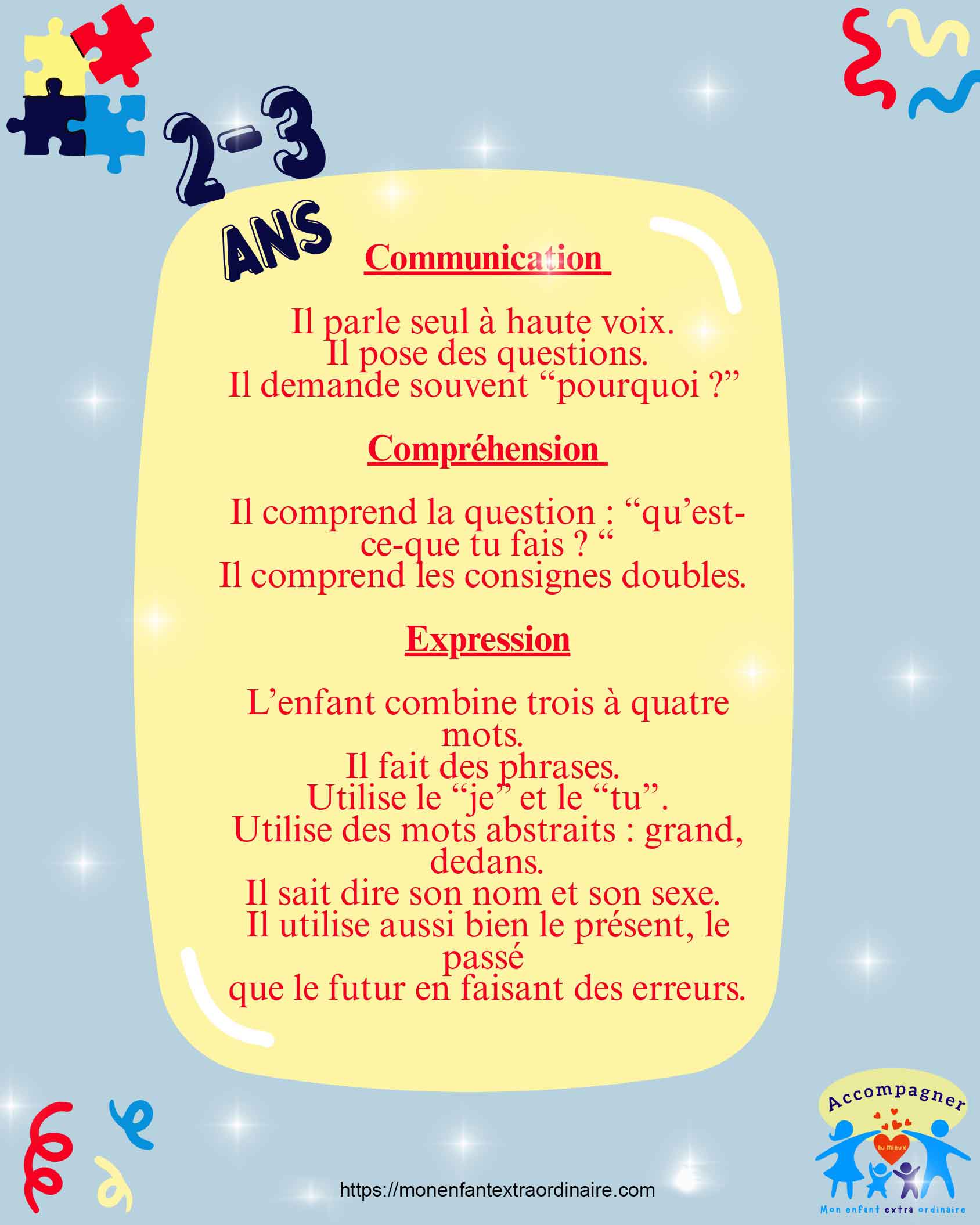 Développement du langage mois après mois Instagram page 0008